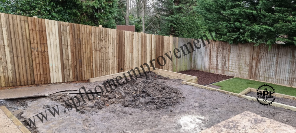 softhard landscaping backyard fencee